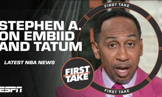 Stephen A. calls Joel Embiid suspension fair, hopes Jayson Tatum embarrasses Steve Kerr | First Take