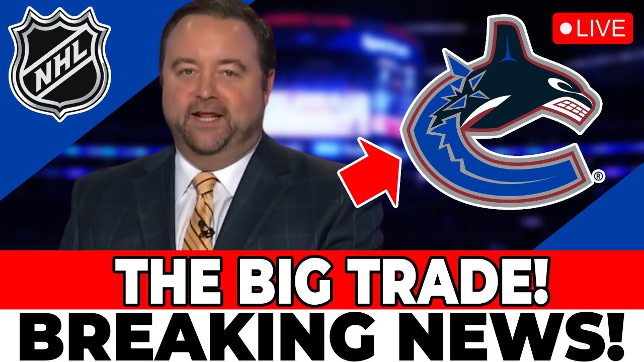 LATEST NEWS! ALL COMMERCIAL CONFIRMATIONS! NFL CONFIRMS! VANCOUVER CANUCKS NEWS TODAY!