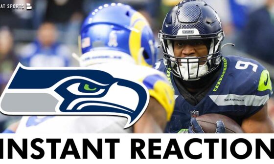 WHAT A JOKE! Seahawks CHOKE vs. Rams! NFL Week 9 INSTANT REACTION: Jaxon Smith-Njigba Highlights