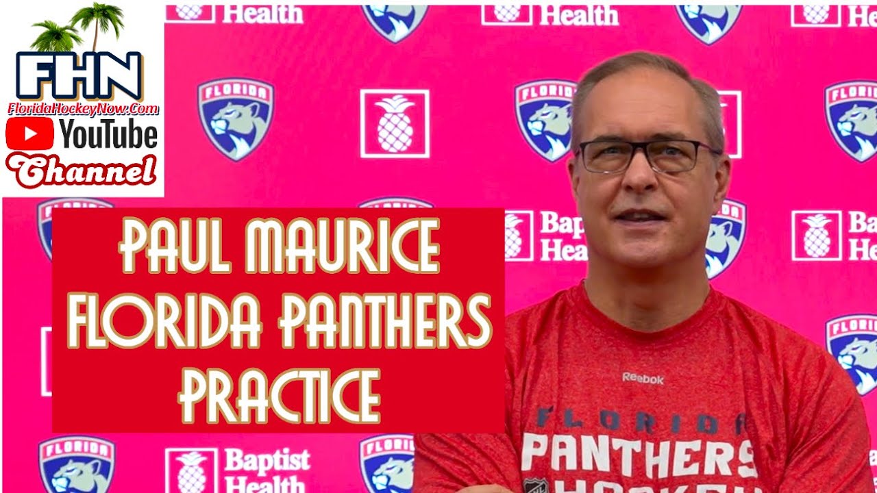 Paul Maurice, Florida Panthers Coach Before Playing Nashville Predators