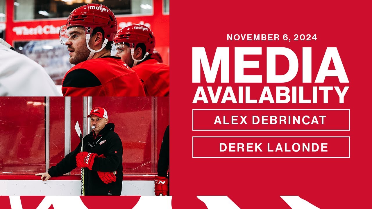 Alex DeBrincat & Derek Lalonde Media Availability | Nov. 6, 2024