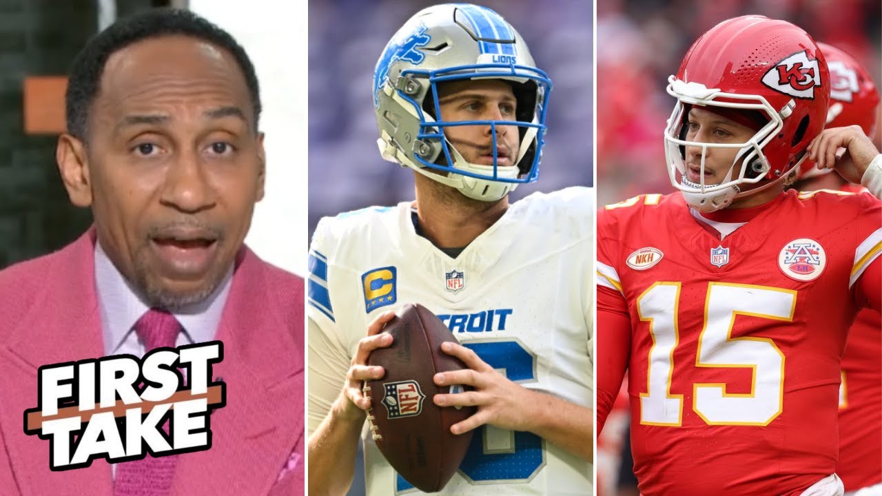 FIRST TAKE | Stephen A. warns Detroit Lions are Kansas City Chiefs' biggest threat to 3-peat chances