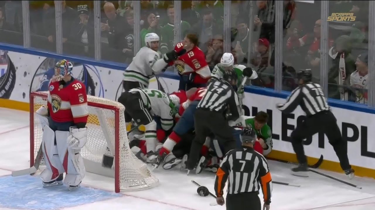 Florida Panthers Vs Dallas Stars Scrum #request