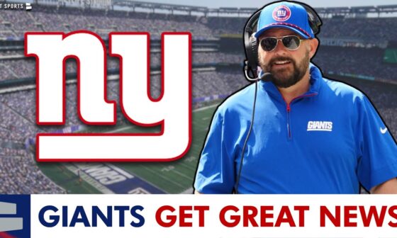 New York Giants Just Got GREAT NEWS