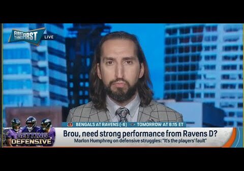 FIRST THINGS FIRST | Nick Wright RIPS Baltimore Ravens Defense, No Reason To Believe They're Good