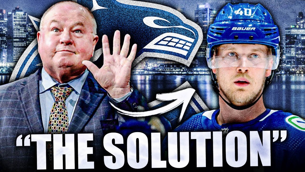 BRUCE BOUDREAU GIVES A SOLUTION FOR ELIAS PETTERSSON & THE VANCOUVER CANUCKS…