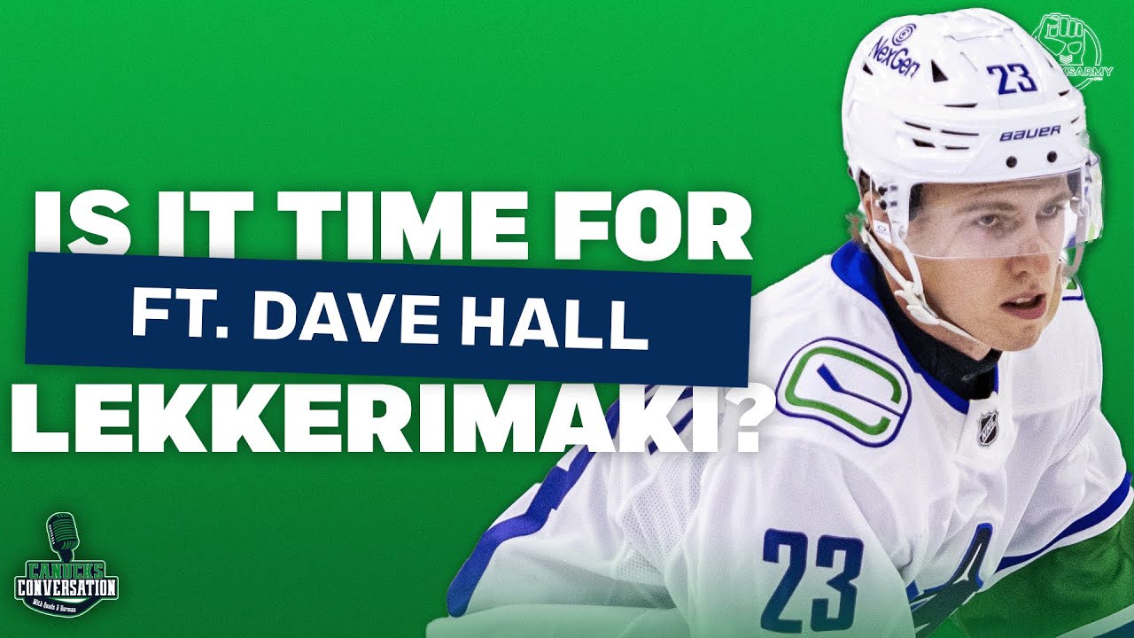 Dave Hall's Prospect Report: Is a Lekkerimäki call-up imminent & what's going on w/ Abby's goalies?