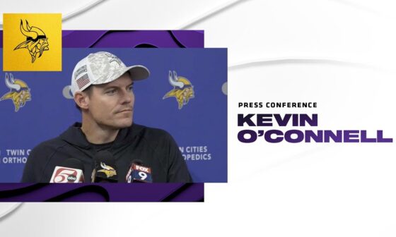 Kevin O'Connell on Changes With Vikings Special Teams & Risk / Reward With Sam Darnold's Throws