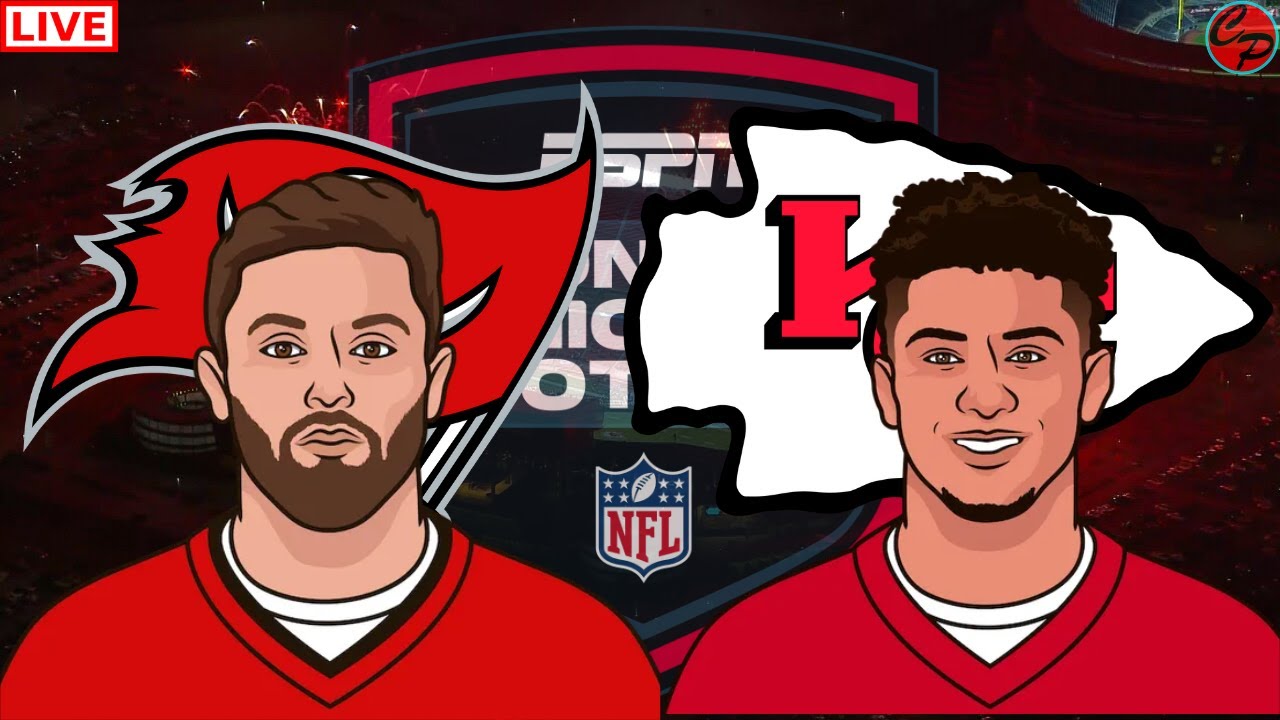 Tampa Bay Bucs vs Kansas City Chiefs Week 9 NFL Monday Night Football Live Game Cast & Audio