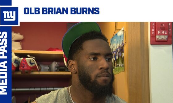 Brian Burns on Facing Former Team for First Time | New York Giants