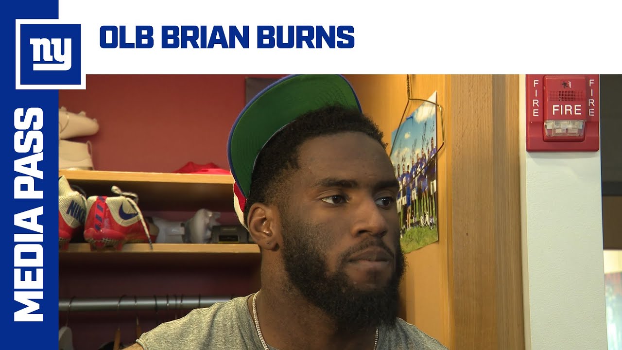 Brian Burns on Facing Former Team for First Time | New York Giants