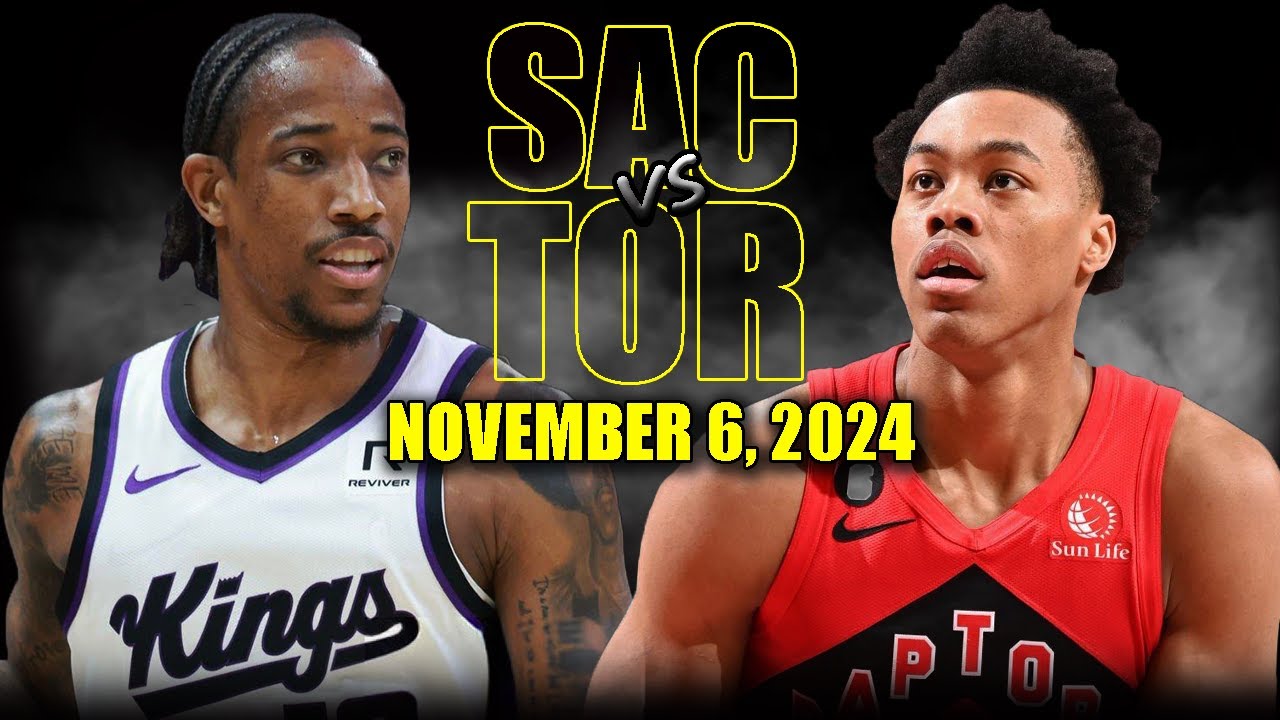 Sacramento Kings vs Toronto Raptors Full Game Highlights - November 6, 2024 | 2024-25 NBA Season