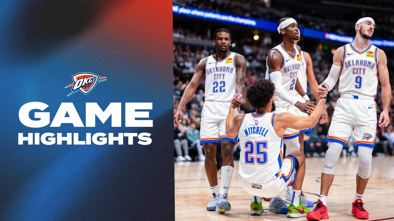 OKC Thunder at Denver Nuggets | Game Highlights | November 6, 2024