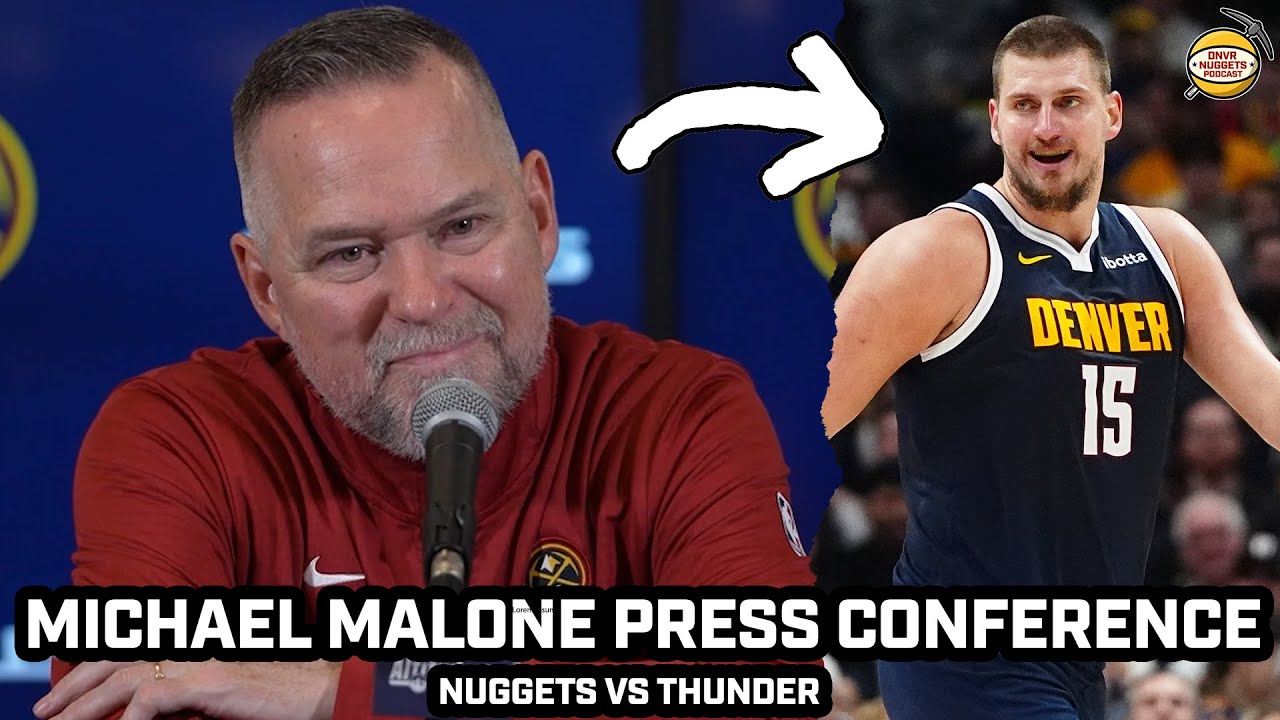 Michael Malone Jokes About Jokic after Nuggets Emotional WIN vs OKC