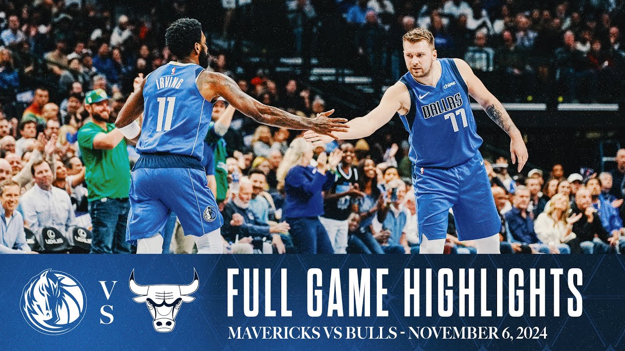 Dallas Mavericks Highlights vs. Chicago Bulls | November 6, 2024