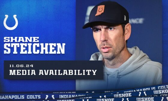 Shane Steichen Media Availability | November 6