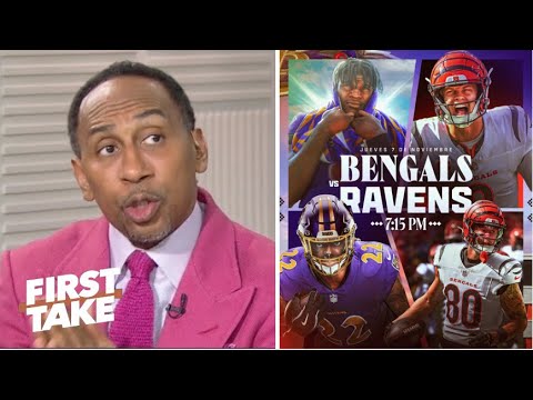 FIRST TAKE | Lamar Jackson will put Joe Burrow to the HELL! - Stephen A. breaks Ravens-Bengals Wk 10