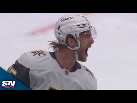 Golden Knights' Noah Hanifin Wires Home Late-Game Dagger vs. Oilers