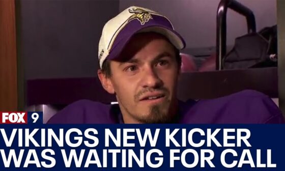 John Parker Romo was waiting for phone call after Vikings kicker Will Reichard's injury