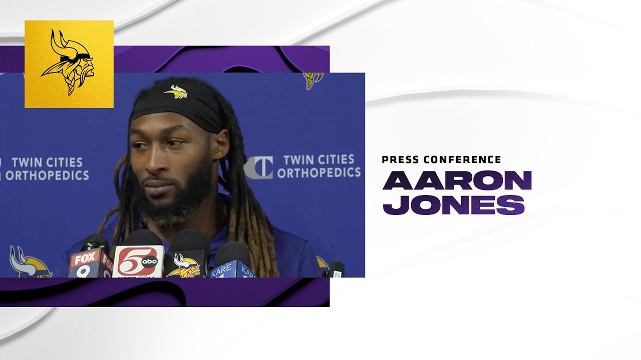 Aaron Jones on His Workload, Honoring Khyree Jackson, What Makes Justin Jefferson Special and More