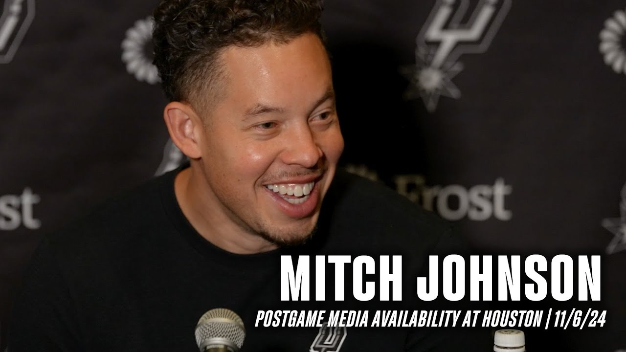 Mitch Johnson's Postgame vs Houston Rockets | 11.6.2024