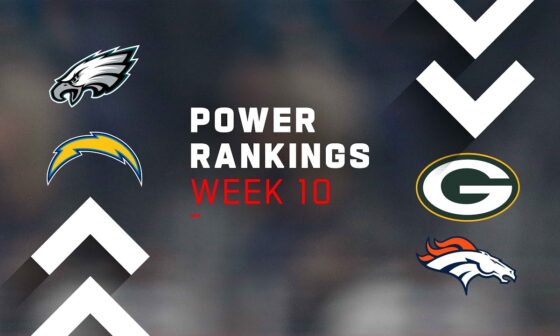 Week 10 Power Rankings!