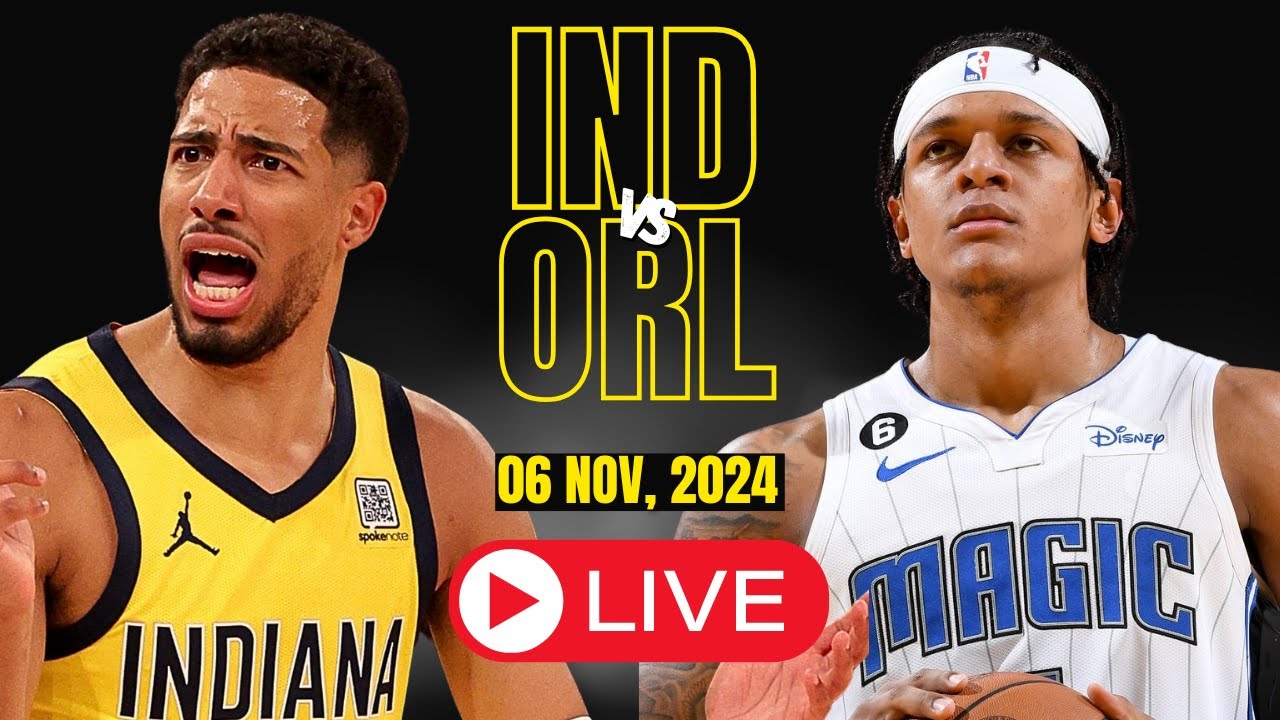 🔴LIVE : Indiana Pacers Vs Orlando magic Full Game | NBA Live | NOV 06, 2024 | 2K