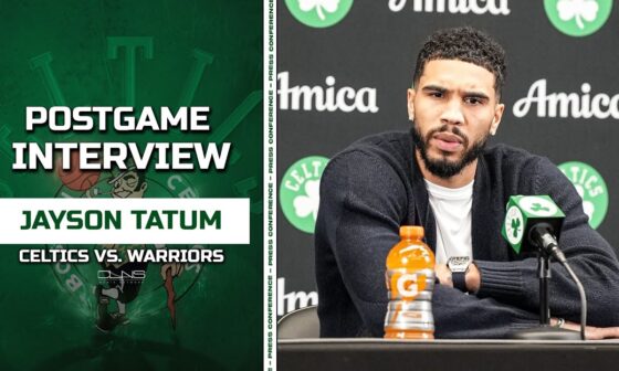 Jayson Tatum: "You Learn to Not Give a F***" | Celtics vs Warriors Postgame