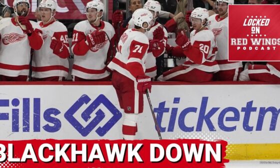 Dylan Larkin's two points help Detroit take care of business in Chicago