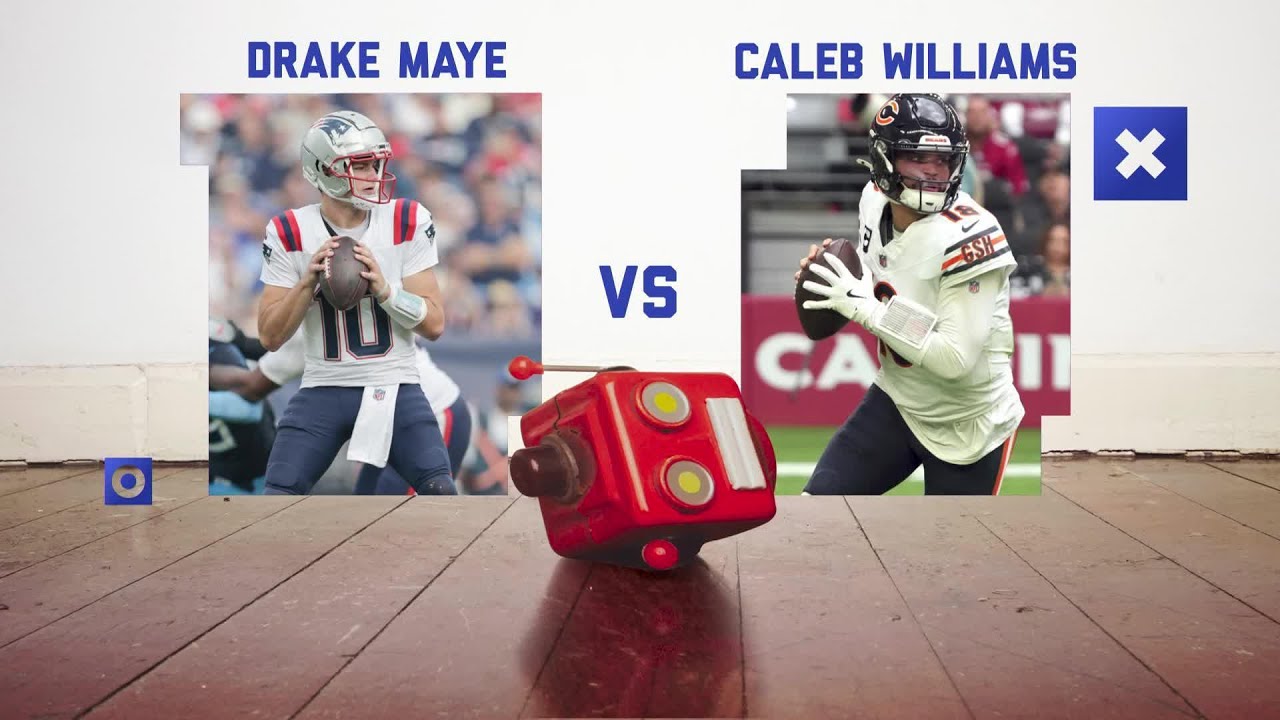 Which QB makes you feel better: Caleb Williams or Drake Maye? | 'GMFB'