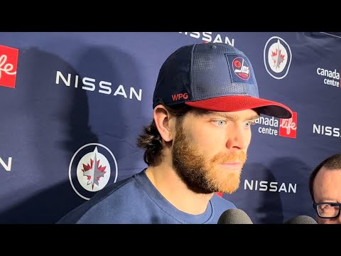 Winnipeg Jets pre-game media vs Avalanche: Captain Adam Lowry