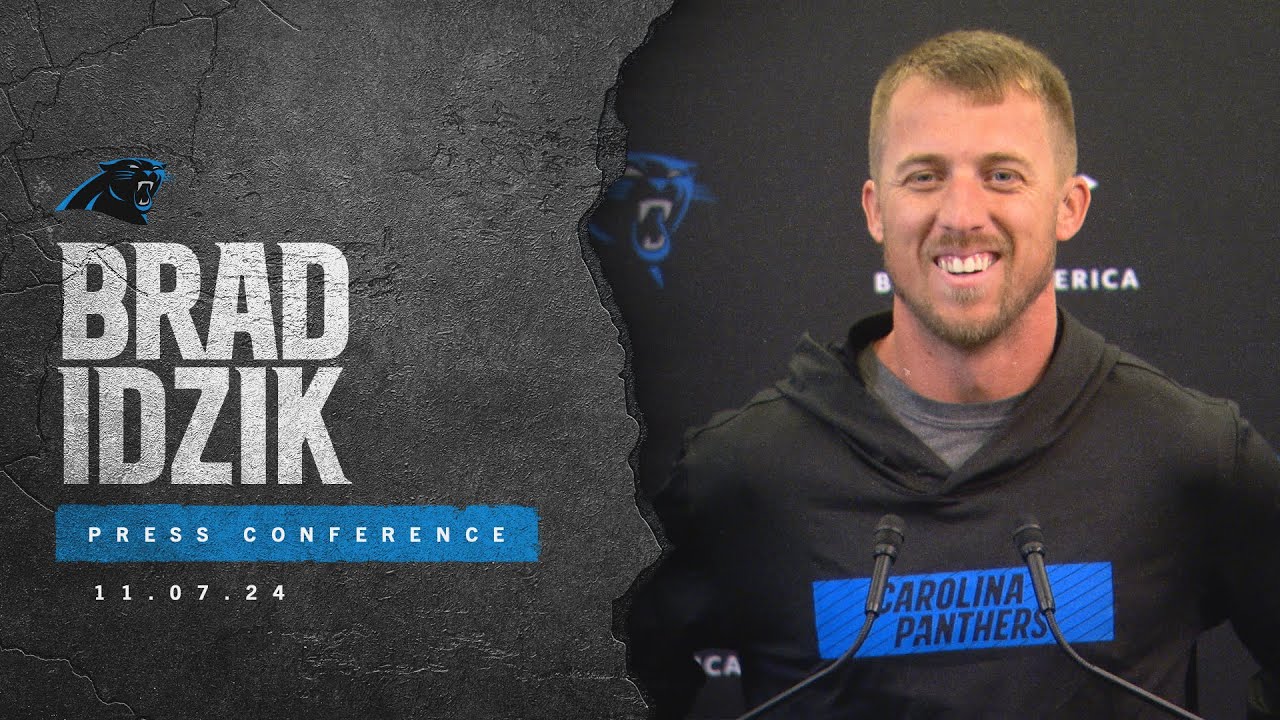 Brad Idzik talks Chuba Hubbard | Press Conference | Carolina Panthers