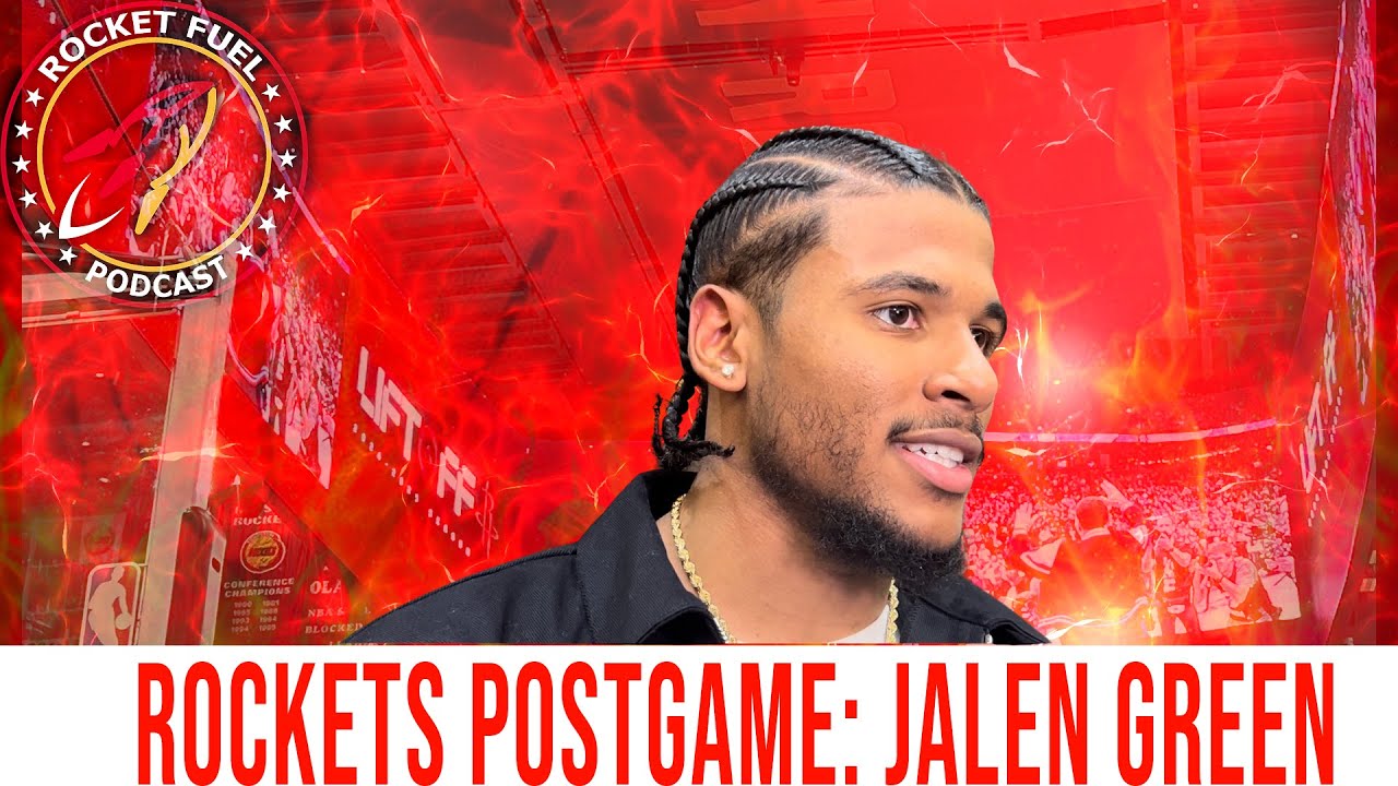 Houston Rockets Postgame: Jalen Green Talks Win