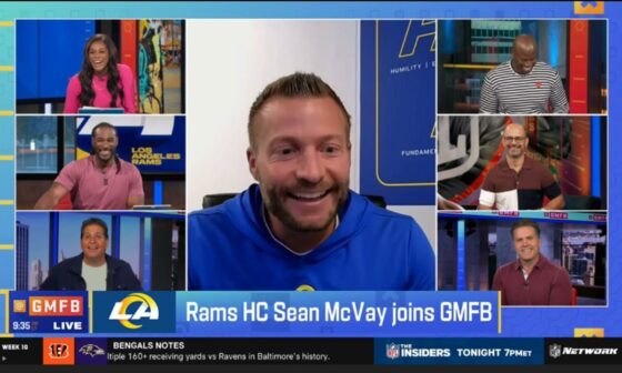 GMFB | Rams HC Sean McVay on the impact of having WRs Cooper Kupp and Puka Nacua back in the lineup