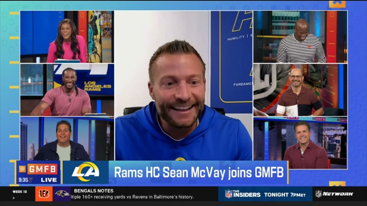 GMFB | Rams HC Sean McVay on the impact of having WRs Cooper Kupp and Puka Nacua back in the lineup