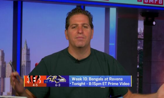 GMFB Previews Tonight's Matchup Between Bengals and Ravens