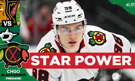 Connor Bedard, Chicago Blackhawks battle Dallas Stars | CHGO Blackhawks PREGAME Podcast