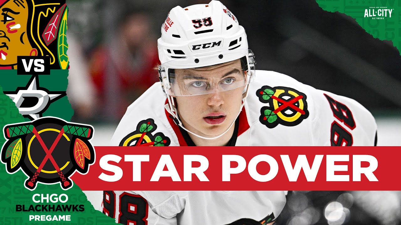 Connor Bedard, Chicago Blackhawks battle Dallas Stars | CHGO Blackhawks PREGAME Podcast