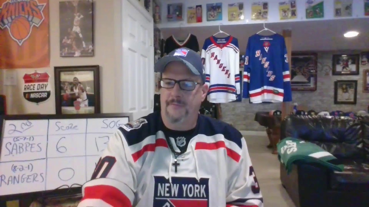 NY Rangers VS Buffalo Sabres LIVE STREAM Reactions!