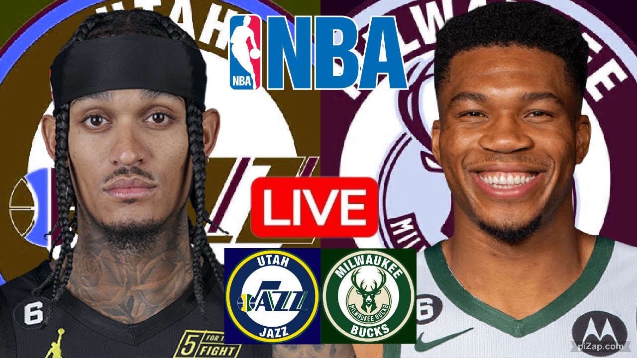 LIVE: UTAH JAZZ vs MILWAUKEE BUCKS | NBA | PLAY BY PLAY | SCOREBOARD