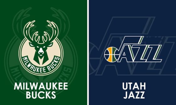 Milwaukee Bucks vs Utah Jazz NBA Live Scoreboard