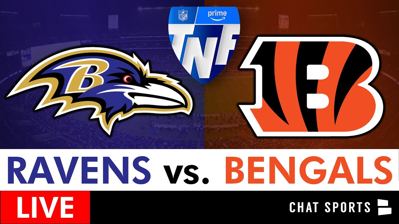 Ravens vs. Bengals Live Streaming Scoreboard, Play-By-Play, Highlights & Stats | NFL On Amazon Prime