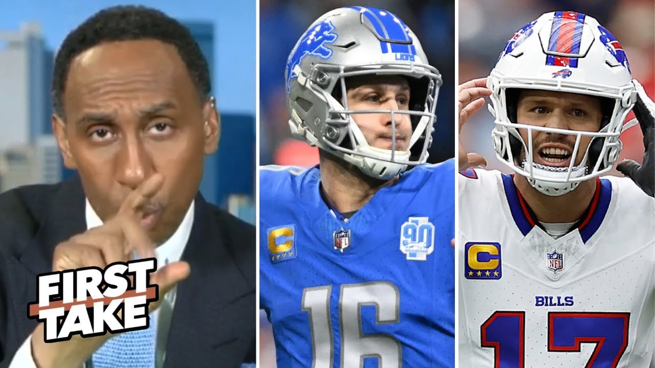 FIRST TAKE | "Lions are Josh Allen's biggest challenge yet"- Stephen A. previews Bills' next 5 games