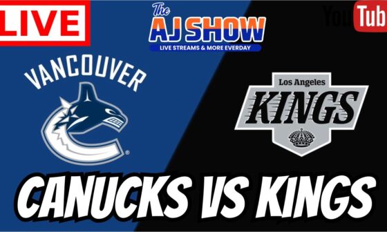 Vancouver Canucks Vs Los Angeles Kings NHL 🏒 Live Stream