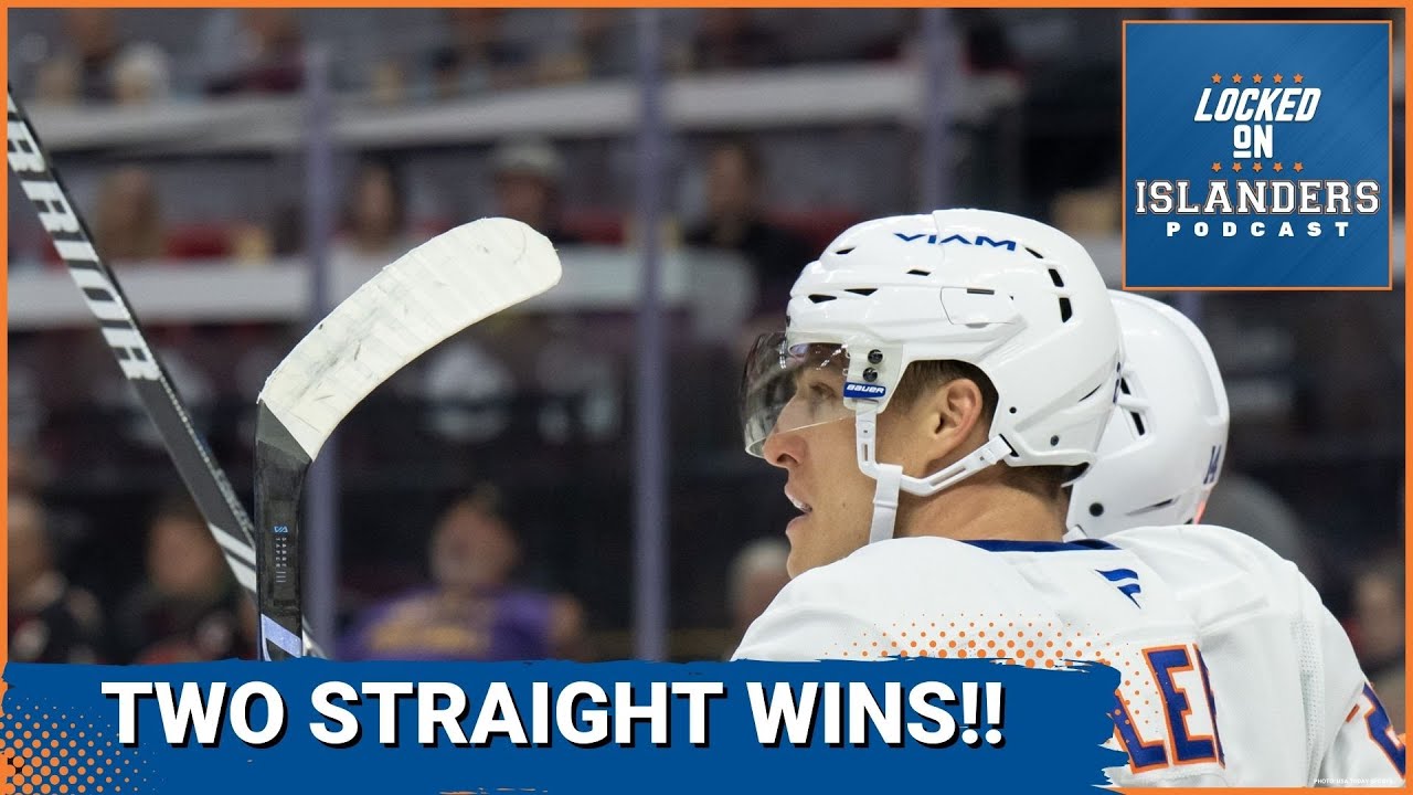 The New York Islanders Won Two Straight Games for the First Time This Season