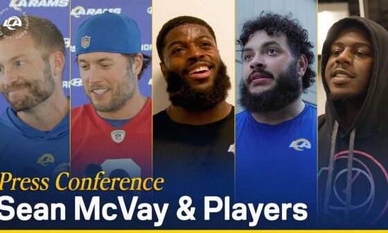 Sean McVay, Matthew Stafford & More Rams Players Speak To The Media Ahead Of Dolphins Matchup