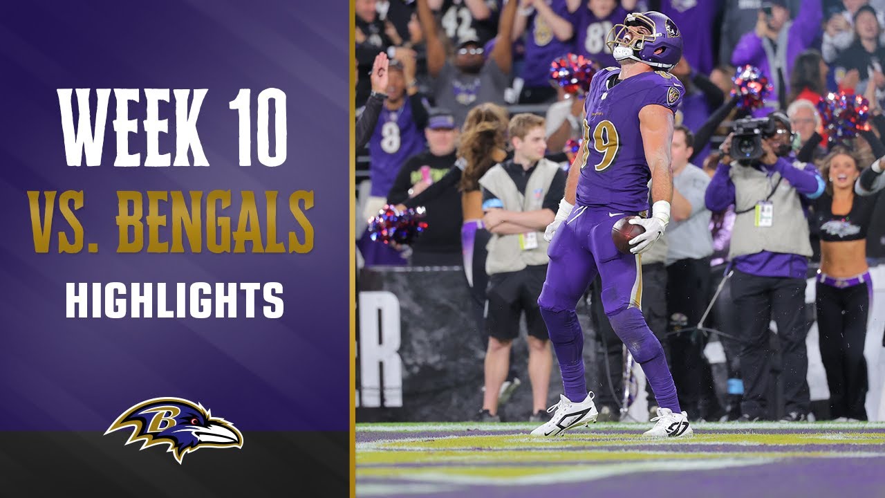 Full Game Highlights: Ravens vs. Bengals | Baltimore Ravens