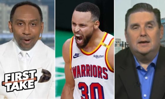 FIRST TAKE | "Warriors look SCARY again" - Stephen A. on Steve Kerr, Steph Curry beat Tatum, Celtics