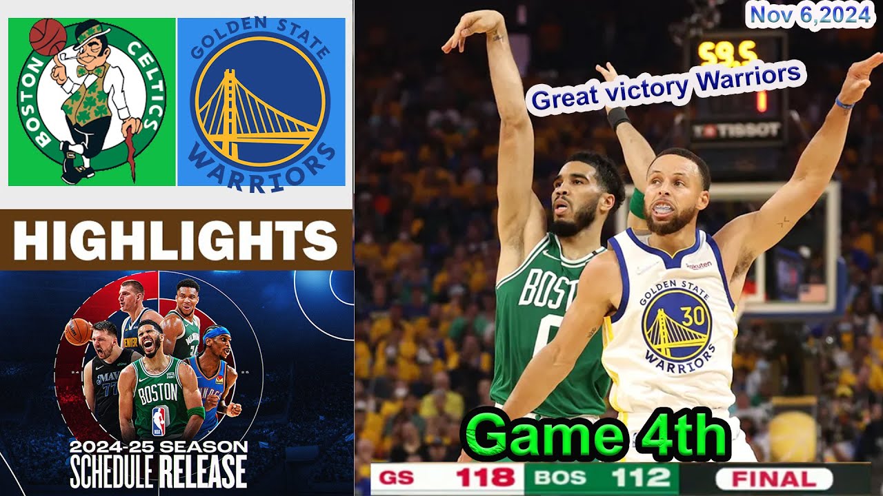 Golden State Warriors vs  Boston Celtics GAME 4th QTR HIGHLIGHTS  Nov 6, 2024 | 2024-2025 NBA Season