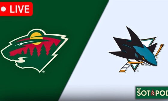 Minnesota Wild vs. San Jose Sharks  | LIVE STREAM | NHL GAME WATCH PARTY | COMMENTARY